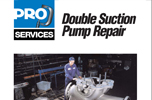 Double Suction Pump Repair